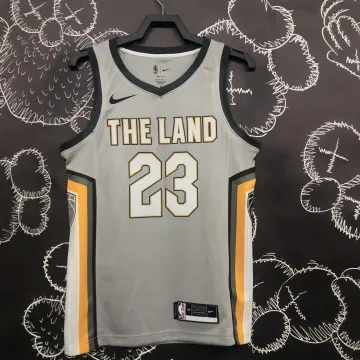 2018/19 Cleveland Cavaliers Gray LeBron James #23 Men's Jersey