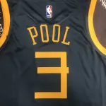 Maillot homme Chris Paul #3 gris des Golden State Warriors, saison 2018/19