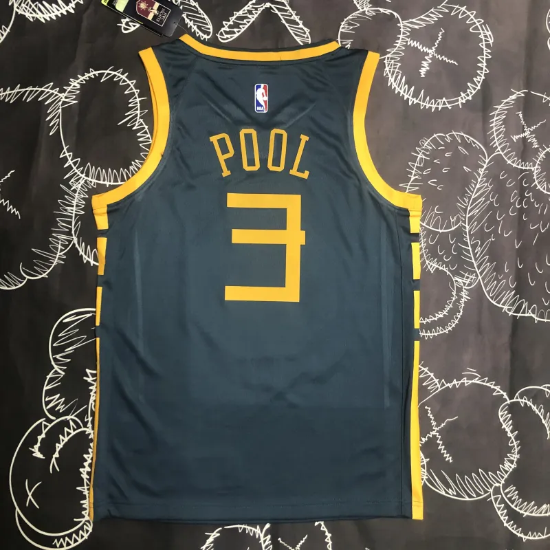 Maillot homme Chris Paul #3 gris des Golden State Warriors, saison 2018/19