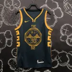 Camisola de homem #30 dos Golden State Warriors cinzenta 2018/19 Stephen Curry 2018/19 Golden State Warriors Cinzento Stephen Curry #30 Camisola para homem