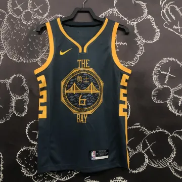 2018/19 Golden State Warriors Gray #6 Men's Jersey