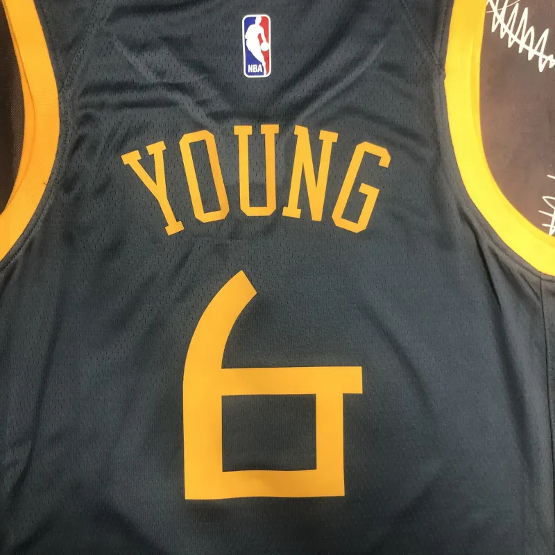 2018/19 Golden State Warriors Gray #6 Men’s Jersey