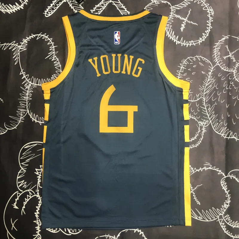 2018/19 Golden State Warriors Gray #6 Men’s Jersey