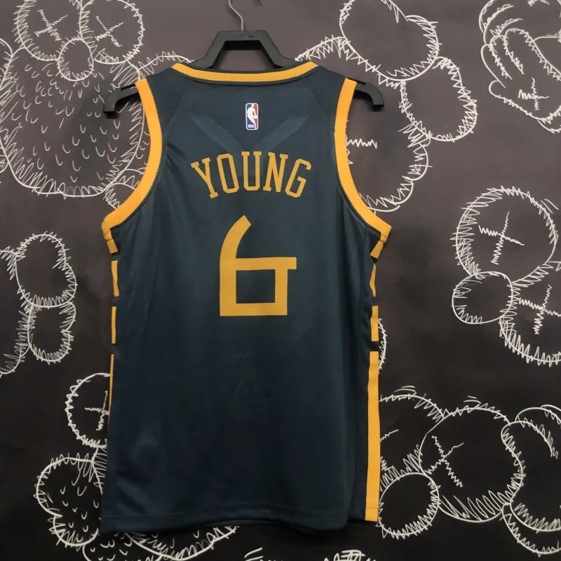 2018/19 Golden State Warriors Gray #6 Men’s Jersey