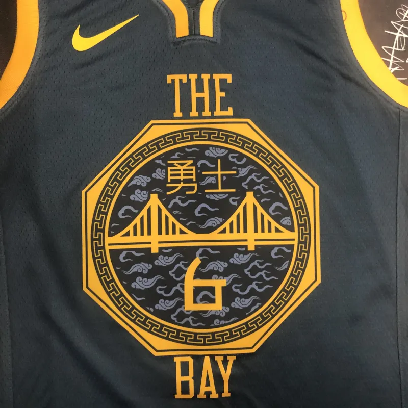 2018/19 Golden State Warriors Gray #6 Men’s Jersey