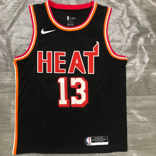 Maillot homme Miami Heat rétro Bam Adebayo #13