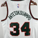 2018/19 Milwaukee Bucks Retro Giannis Antetokounmpo #34 Men’s Jersey