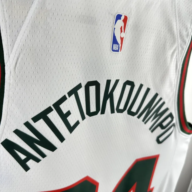 2018/19 Milwaukee Bucks Retro Giannis Antetokounmpo #34 Men’s Jersey