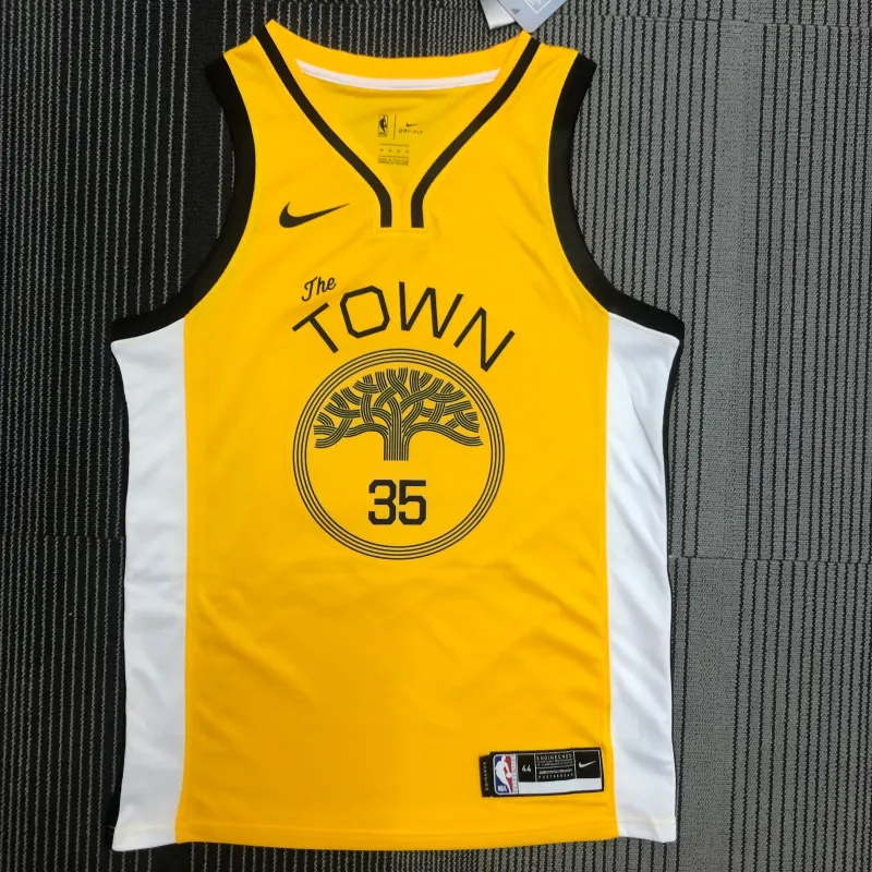 2018/19 Golden State Warriors Kevin Durant #35 Men’s Jersey