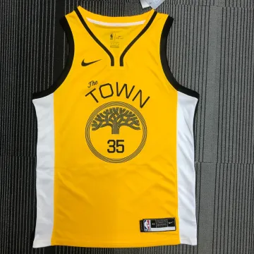 Camisola de homem #35 dos Golden State Warriors 2018/19 Kevin Durant