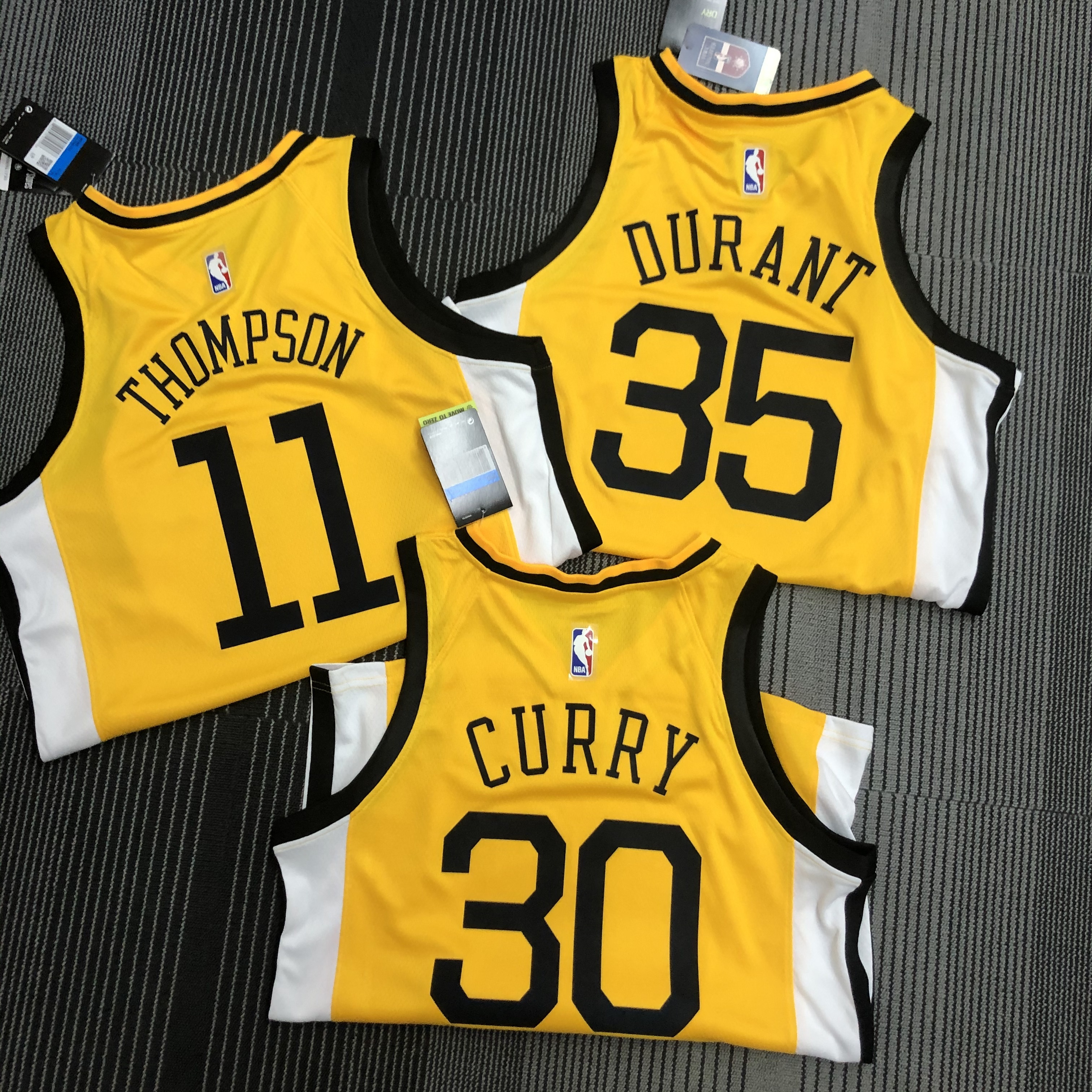 2018/19 Golden State Warriors Klay Thompson #11 Men#8217;s Jersey