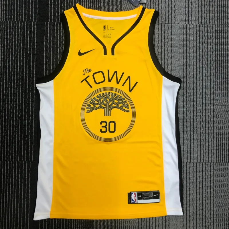 2018/19 Golden State Warriors Stephen Curry #30 Men’s Jersey
