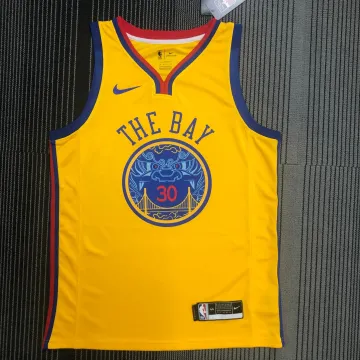 2018/19 Golden State Warriors Stephen Curry #30 Men's Jersey