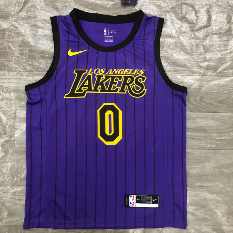 Los Angeles Lakers Nick Young #0 Purple Men’s Jersey