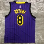 Los Angeles Lakers Kobe Bryant #8 Purple Men's Jersey