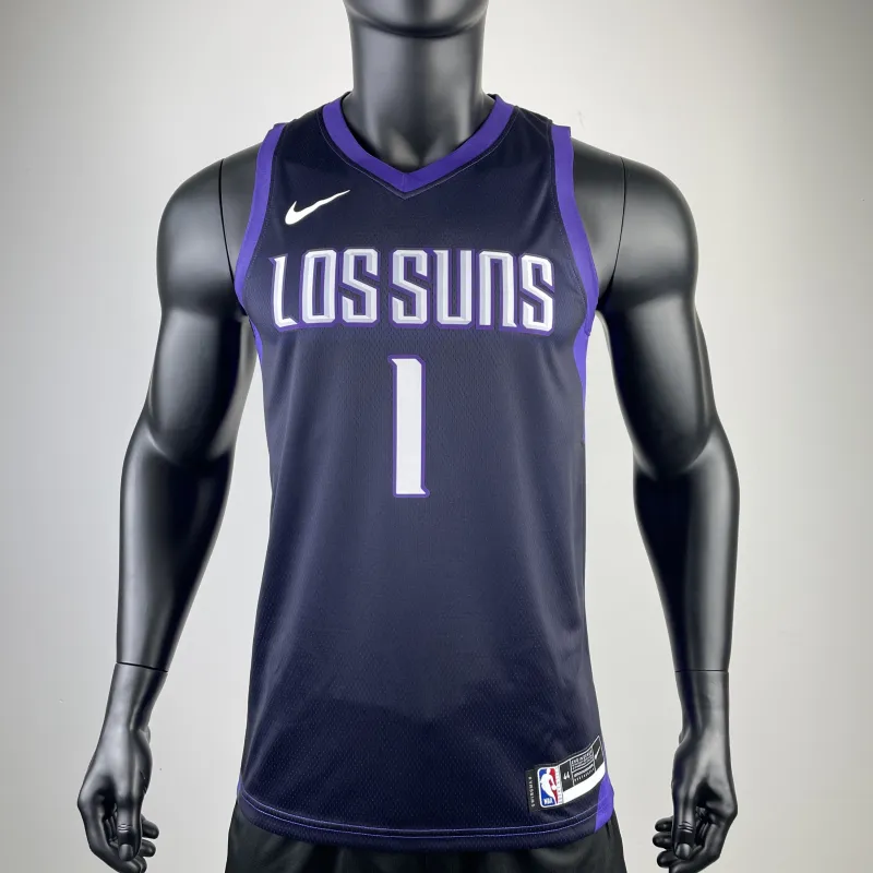 2018/19 Phoenix Suns City Edition Devin Booker #1 Men’s Jersey