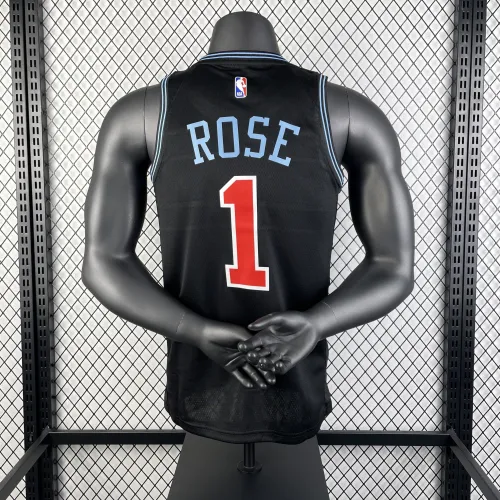 Chicago Bulls City Edition Derrick Rose #1 Men’s Jersey