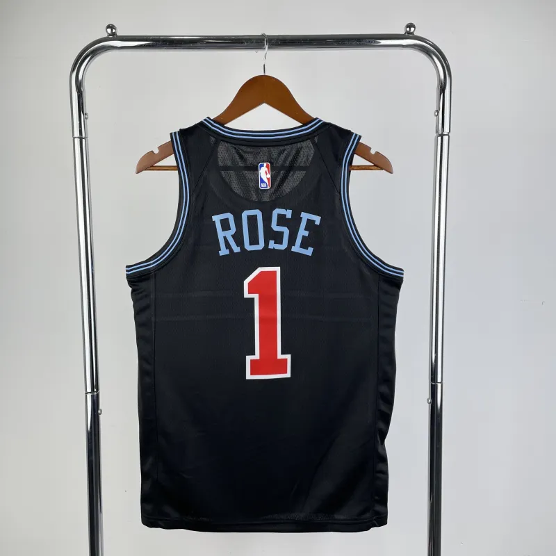 Chicago Bulls City Edition Derrick Rose #1 Men’s Jersey