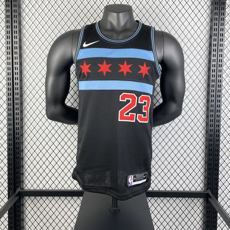 Chicago Bulls City Edition Michael Jordan #23 Men’s Jersey