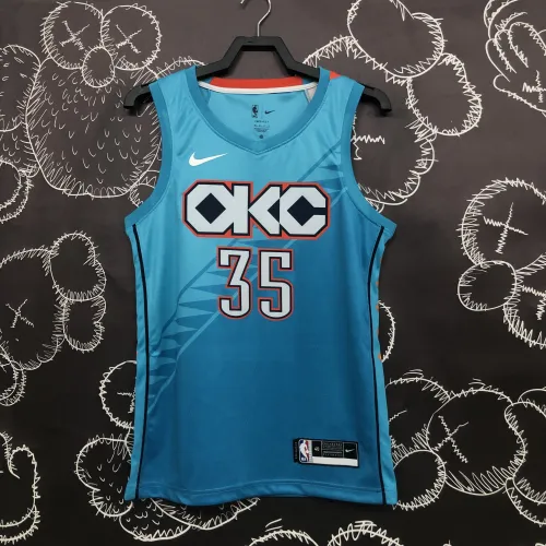 Maglia da uomo Oklahoma City Thunder Edition Kevin Durant #35, stagione 2019-20