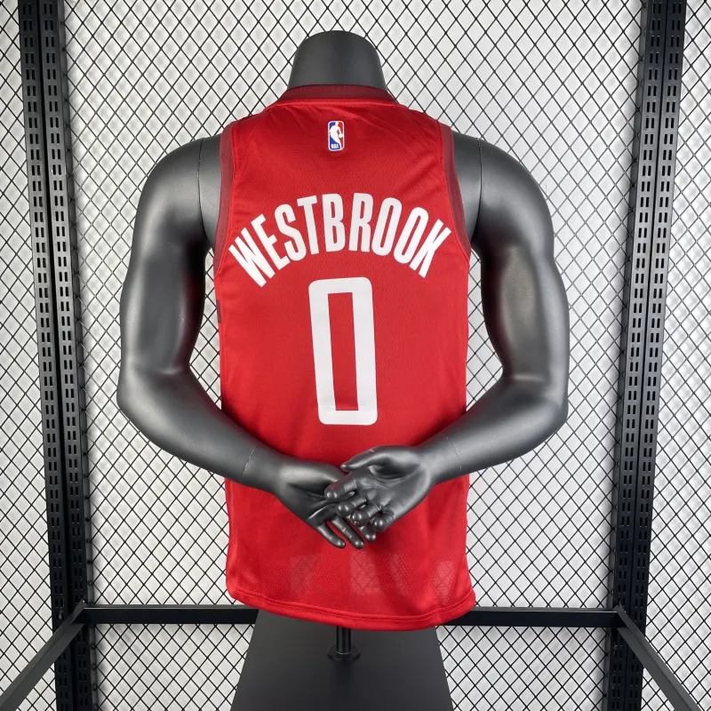2019/20 Houston Rockets Earned Edition Russell Westbrook #0 Men’s Jersey
