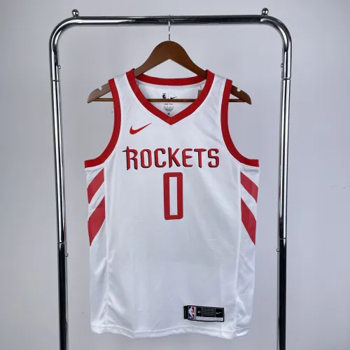 Maglia Houston Rockets Russell Westbrook #0 Uomo