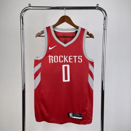 Maglia Houston Rockets Russell Westbrook #0 Uomo