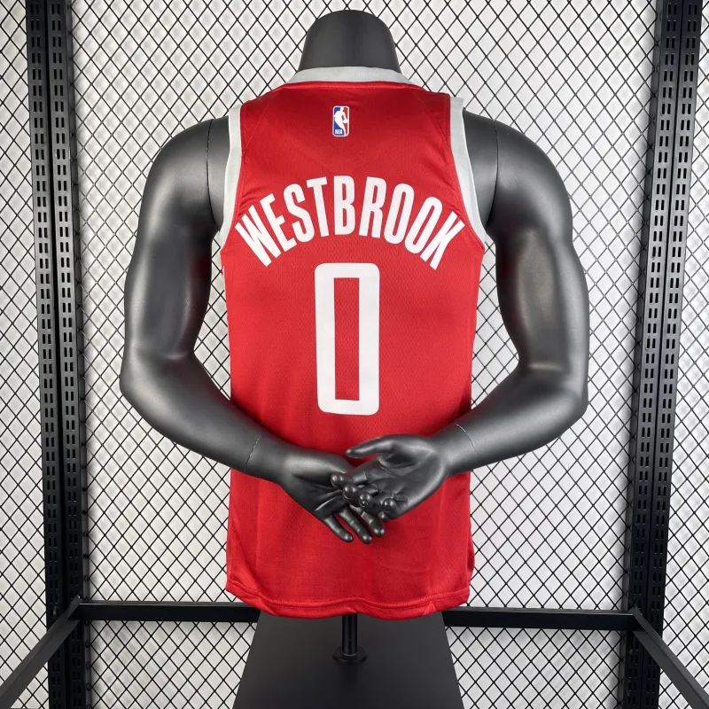 Houston Rockets Russell Westbrook #0 Men’s Jersey