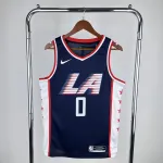 Camisa masculina dos LA Clippers «City Edition» 2019/20, Russell Westbrook, #0 2019/20 LA Clippers City Edition Russell Westbrook #0 Men’s Jersey