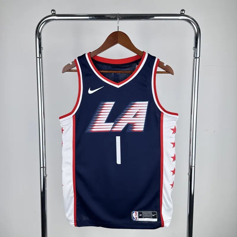 2019/20 LA Clippers City Edition James Harden #1 Men’s Jersey