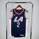 Camisa masculina LA Clippers City Edition 2019/20 de Kawhi Leonard #2 2019/20 LA Clippers City Edition Kawhi Leonard #2 Men’s Jersey