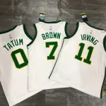 Boston Celtics Jayson Tatum #0 Platinum Men’s Jersey