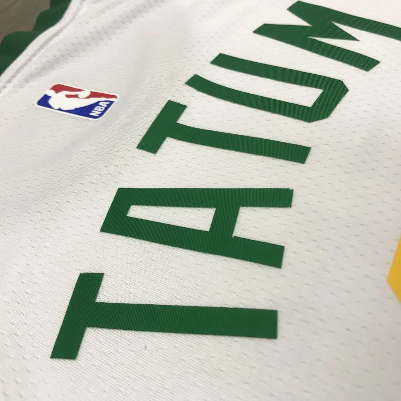 Boston Celtics Jayson Tatum #0 Platinum Men’s Jersey