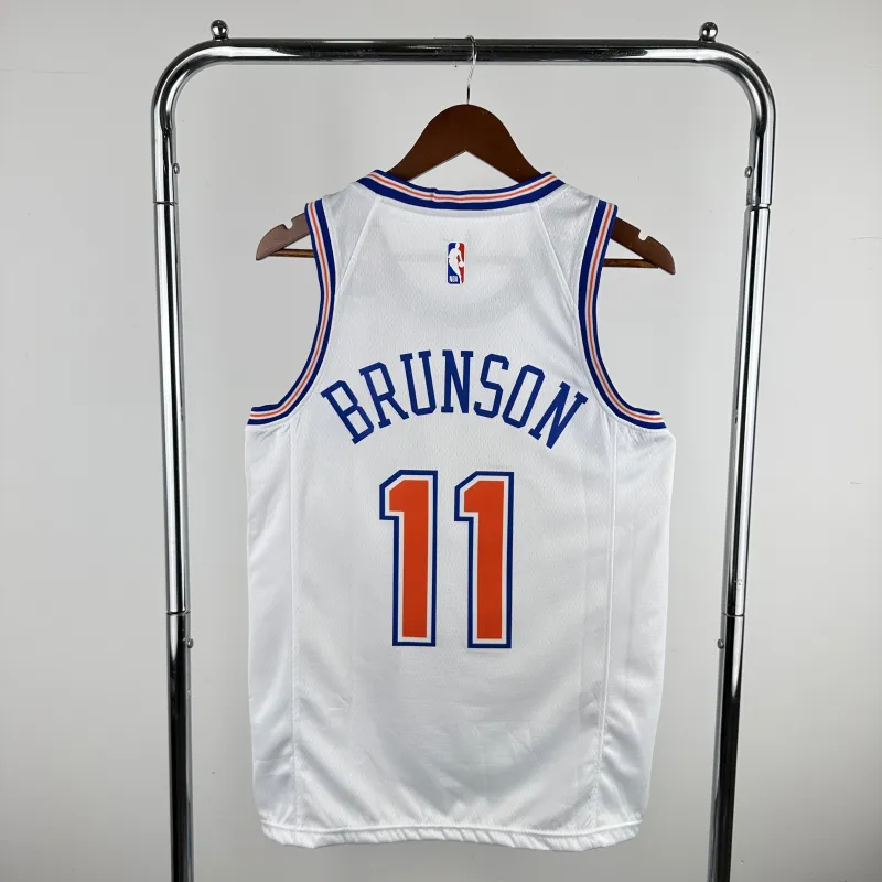 2019/20 New York Knicks Jordan Edition Jalen Brunson #11 Jersey | NBA Swingman Jersey