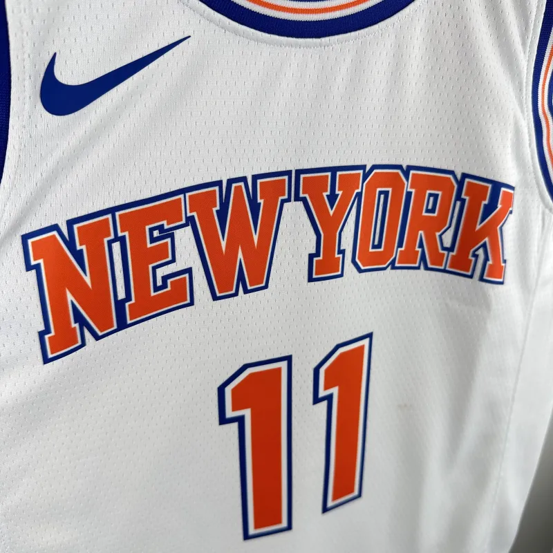 2019/20 New York Knicks Jordan Edition Jalen Brunson #11 Jersey | NBA Swingman Jersey