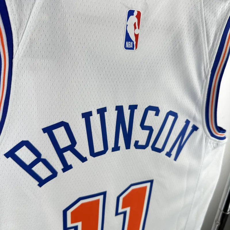 2019/20 New York Knicks Jordan Edition Jalen Brunson #11 Jersey | NBA Swingman Jersey