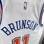 2019/20 New York Knicks Jordan Edition Jalen Brunson #11 Jersey | NBA Swingman Jersey