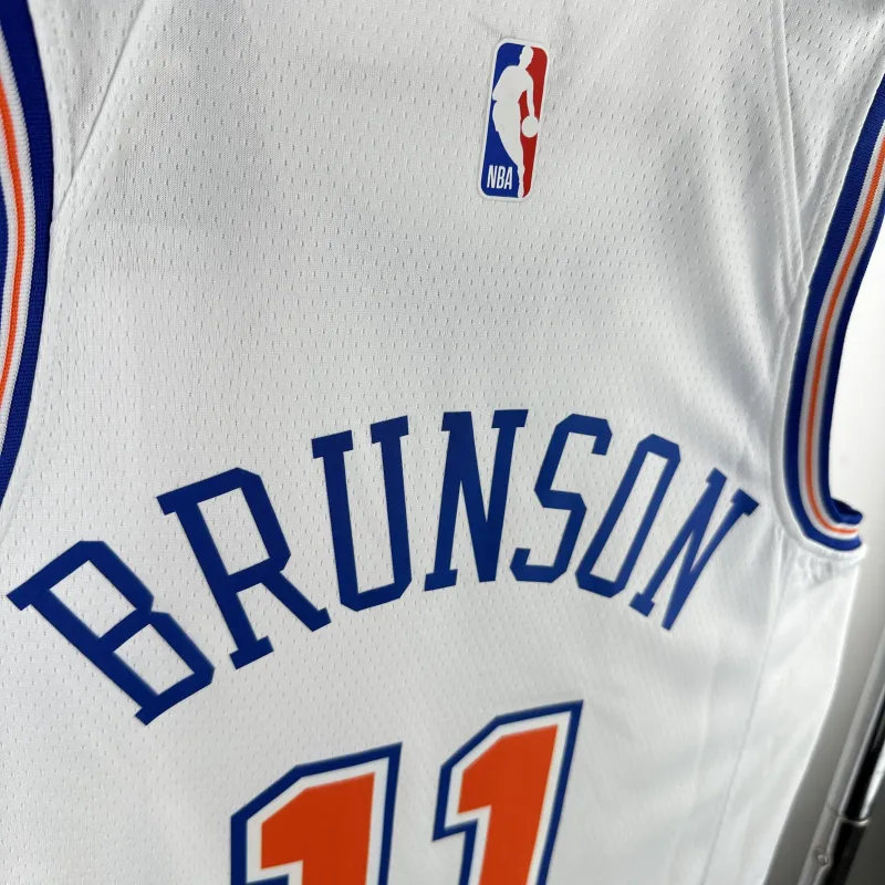 2019/20 New York Knicks Jordan Edition Jalen Brunson #11 Jersey | NBA Swingman Jersey