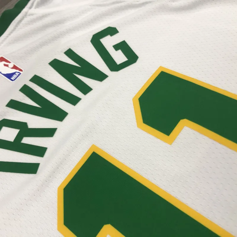 Maillot homme « Kyrie Irving #11 Platinum » des Boston Celtics