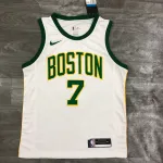 Boston Celtics Jaylen Brown #7 Platina Herenshirt Boston Celtics Jaylen Brown #7 Platinum Men’s Jersey