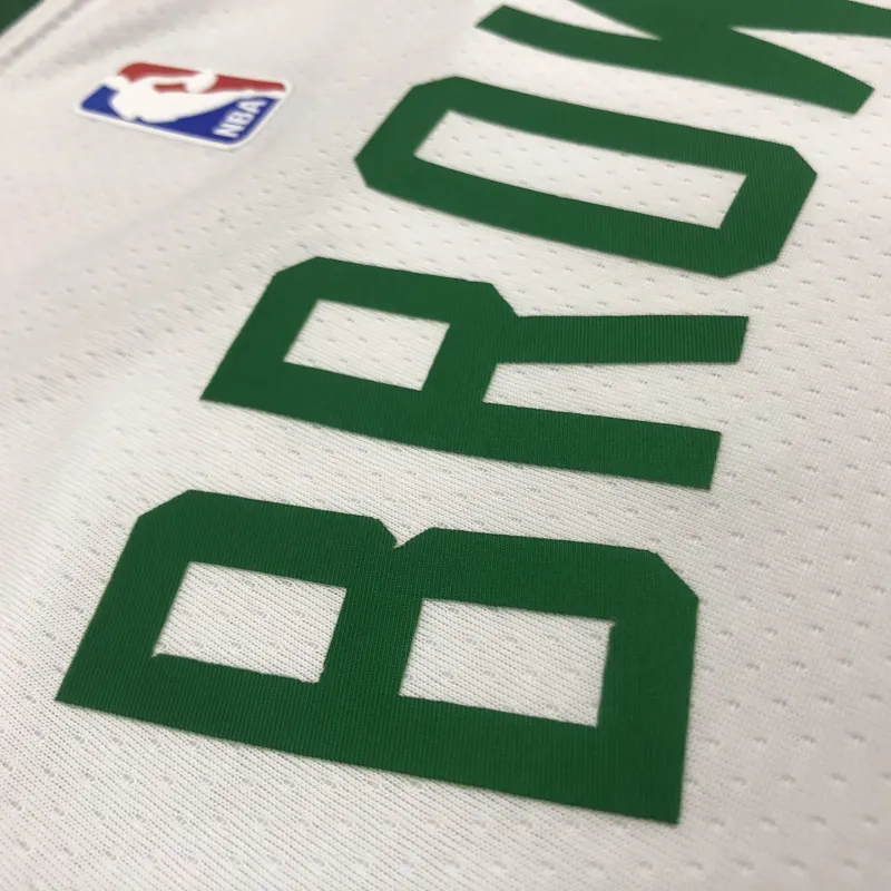 Boston Celtics Jaylen Brown #7 Platinum Men’s Jersey