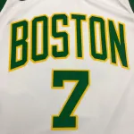 Boston Celtics Jaylen Brown #7 Platinum Men’s Jersey