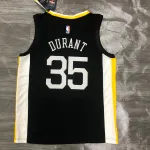 2019/20 Golden State Warriors City Edition V-Neck Black Kevin Durant #35 Men’s Jersey