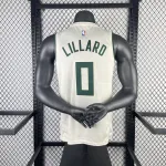 2019/20 Milwaukee Bucks Damian Lillard #0 Men’s Jersey