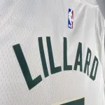 2019/20 Milwaukee Bucks Damian Lillard #0 Men’s Jersey