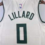 2019/20 Milwaukee Bucks Damian Lillard #0 Men’s Jersey