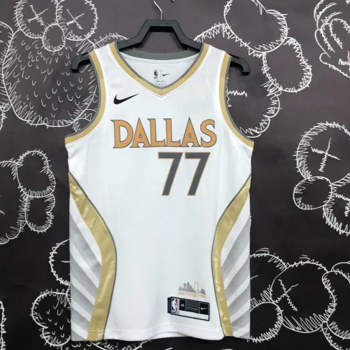 2020/21 Dallas Mavericks City Edition Luka Doncic #77 Men's Jersey