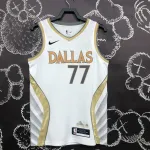 2020/21 Dallas Mavericks Maglia City Edition Luka Doncic #77 Uomo 2020/21 Dallas Mavericks City Edition Luka Doncic #77 Maglia Uomo