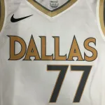 2020/21 Dallas Mavericks City Edition Luka Doncic #77 Maglia Uomo