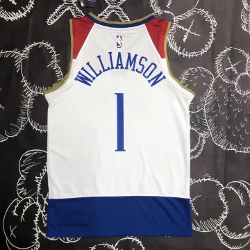 2020-21 New Orleans Pelicans City Edition Zion Williamson #1 Men's Jersey